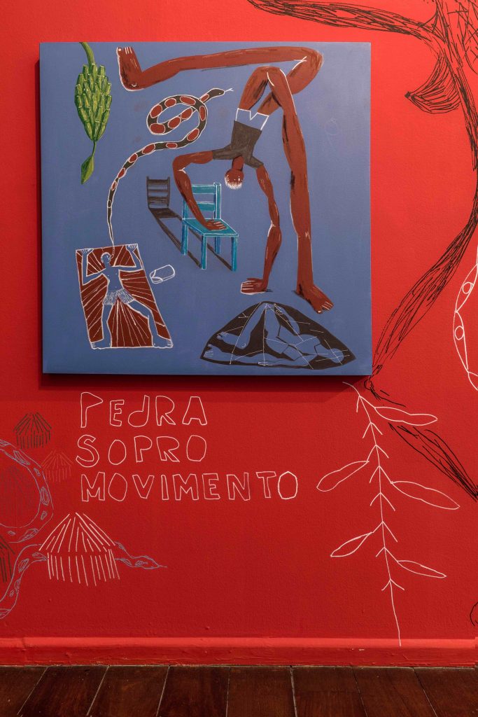 pedra, céu, movimento, de Gustavo Caboco