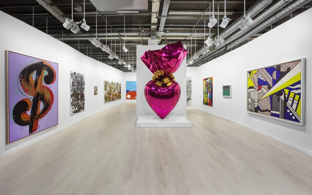 Espaço da Gagosian Gallery na Art Basel, em 2019