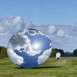 Esculturas de Anish Kapoor no Houghton Hall