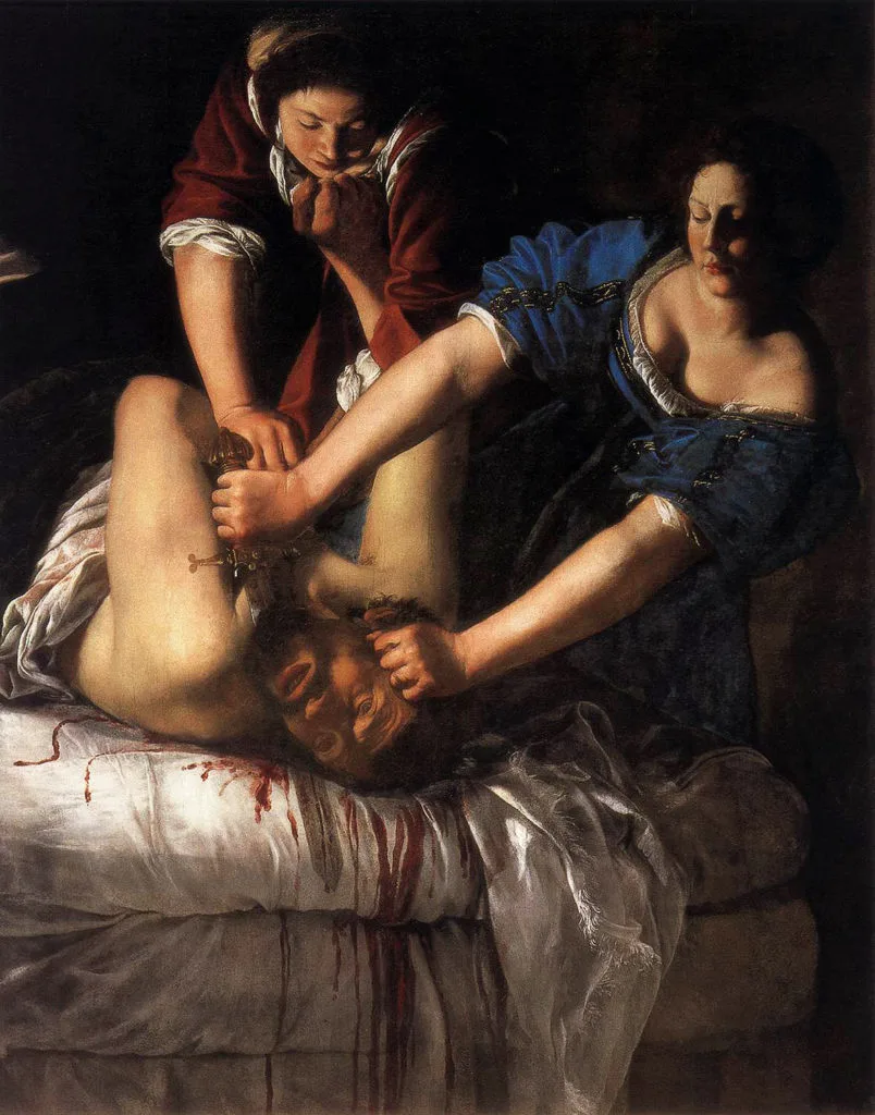 Judith Slaying Holofernes, de Artemisia Gentileschi, c. 1614–1620