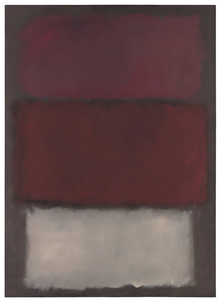 Mark Rothko, Untitled (1960), vendido pelo SFMOMA