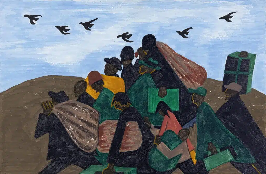 Série Migration, de Jacob Lawrence