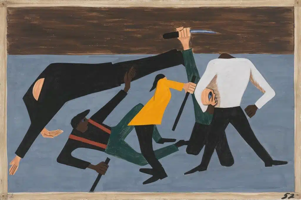 Série Migration, de Jacob Lawrence