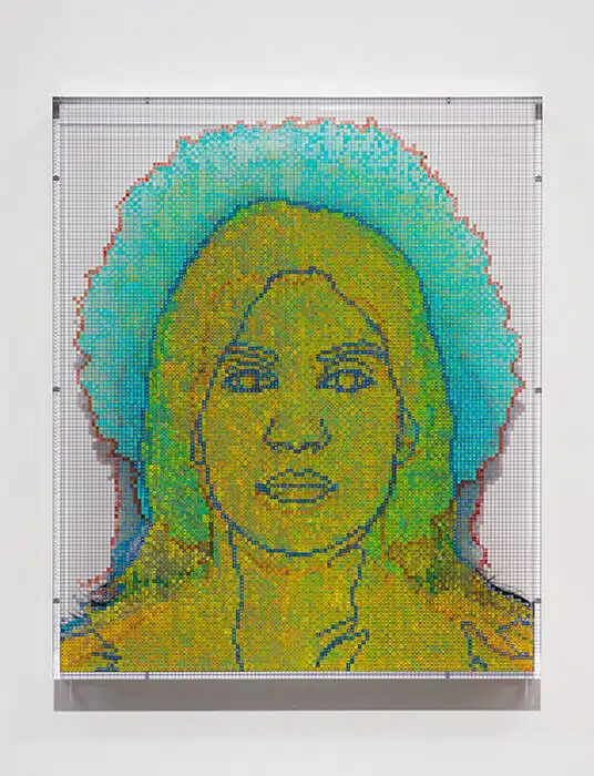 Numbers and Faces: Multi-Racial/Ethnic Combinations Series 1: Face #6, Claire Quilala (Filipino/White) Charles Gaines