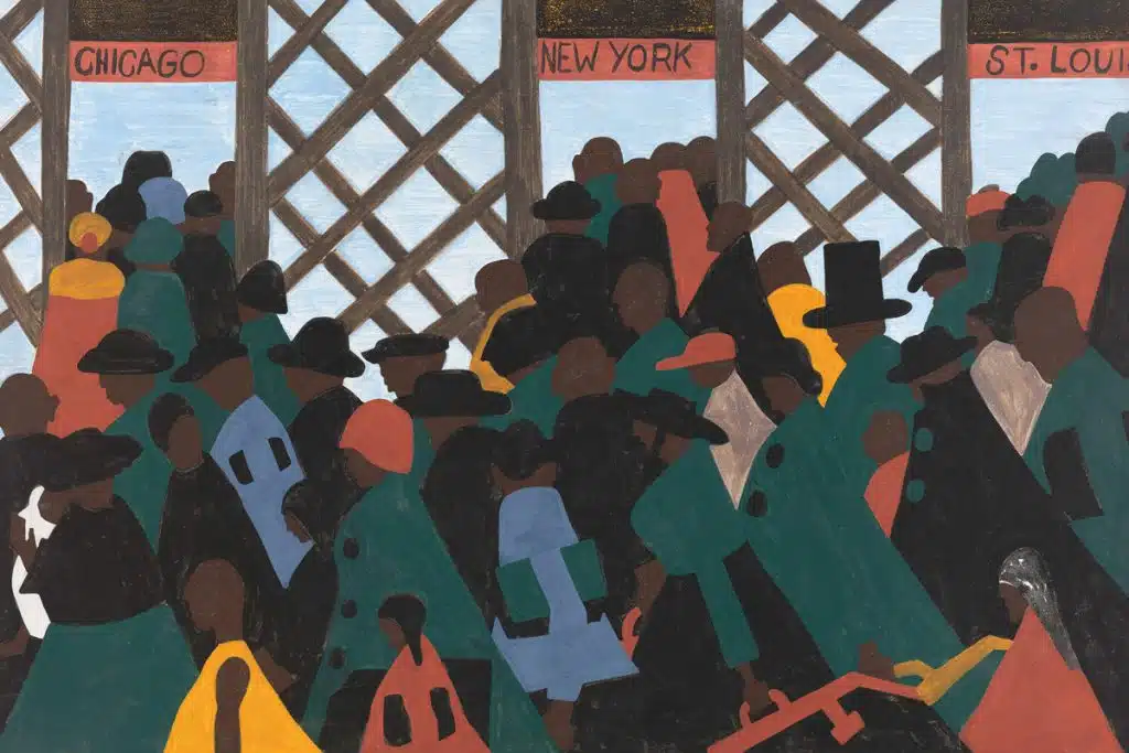 Série Migration, de Jacob Lawrence