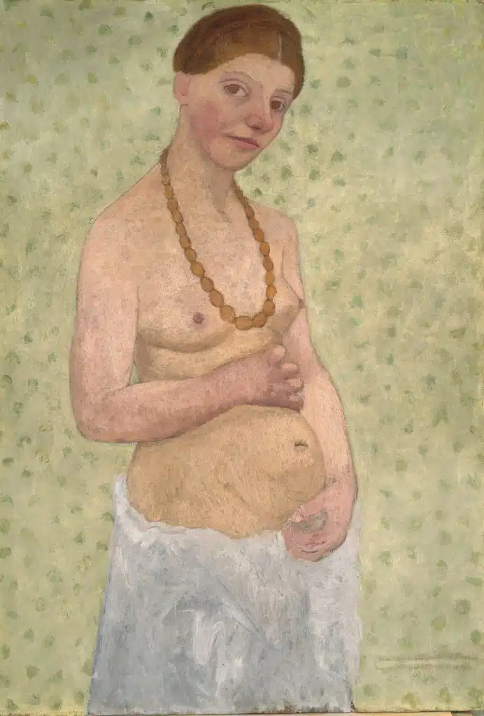 Autorretrato de Paula Modersohn Becker 