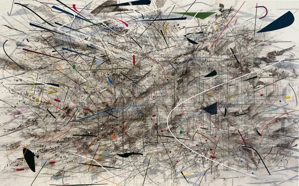 Black City, de Julie Mehretu, de 2007