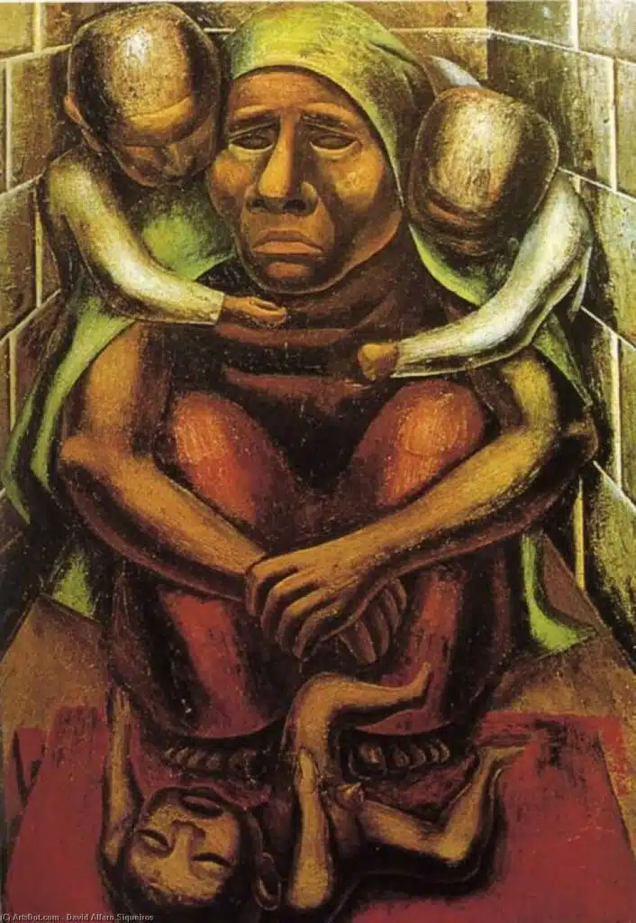 Mae proletária, de David Alfaro Siqueiros, em 1929