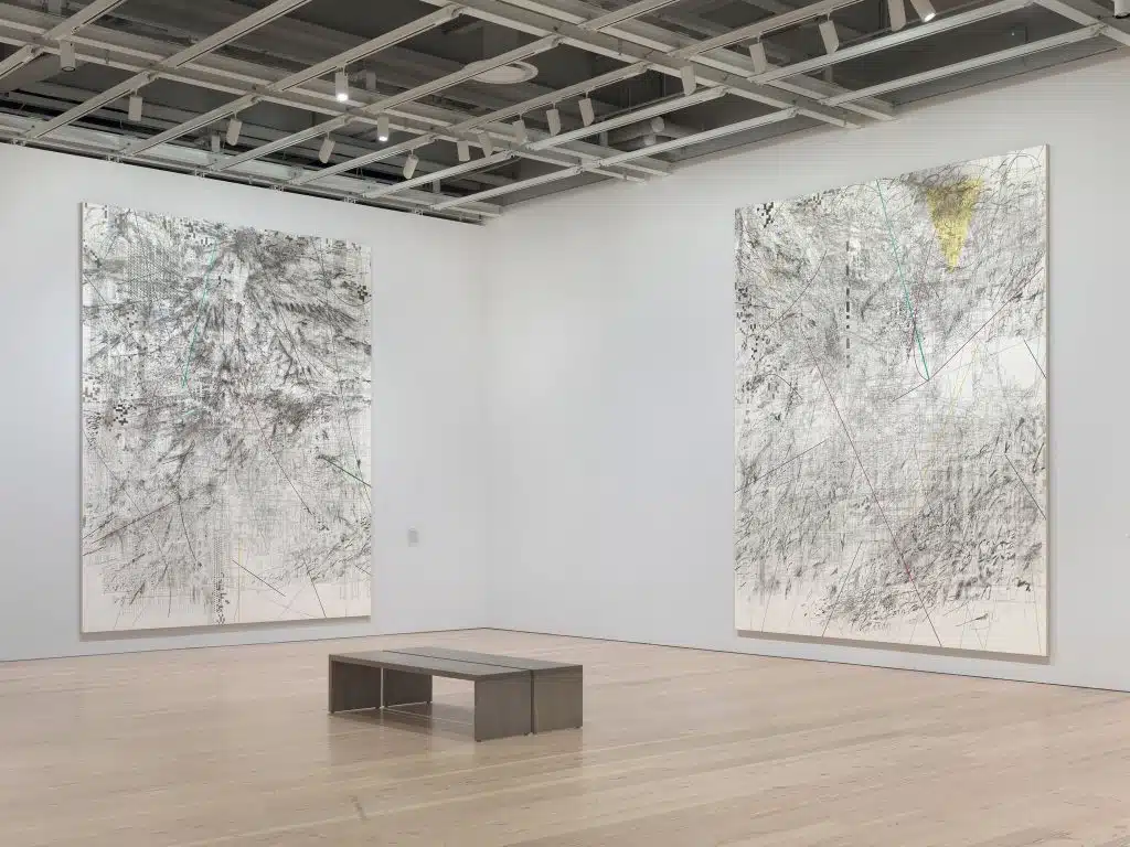 Mogamma (A Painting in Four Parts), de Julie Mehretu