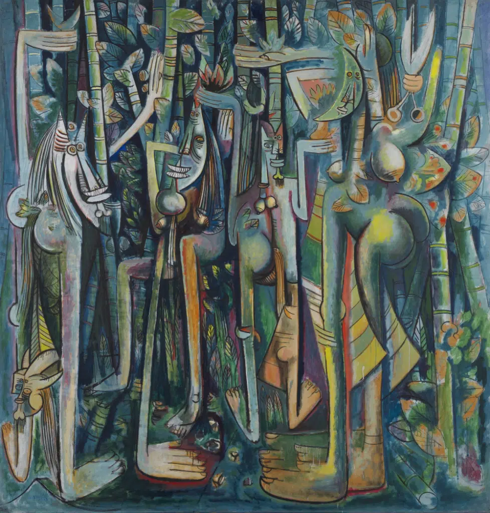 La Jungla, de Wifredo Lam, 1943