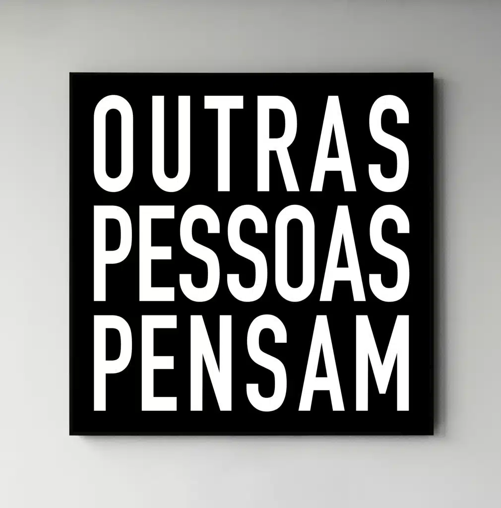 Outras pessoas pensam, de Alfredo Jaar