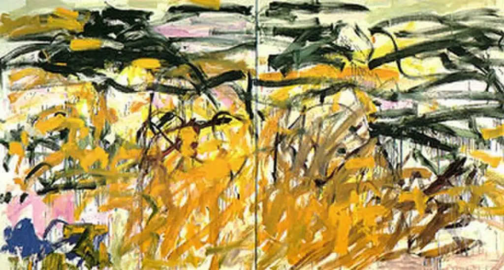 No Birds, de Joan Mitchell