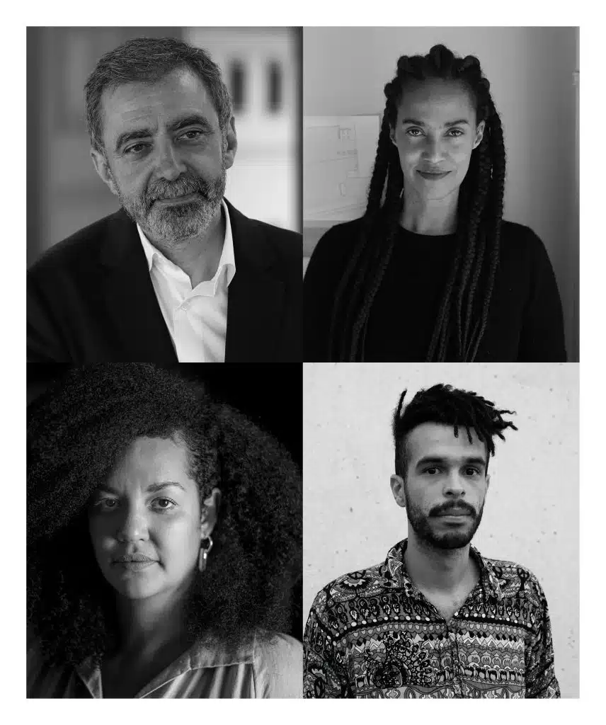 Diane Lima,  Grada Kilomba, Hélio Menezes, Manuel Borja-Villel