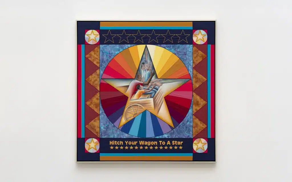 Hitch Your Wagon to a Star, de Judy Chicago, de 2000