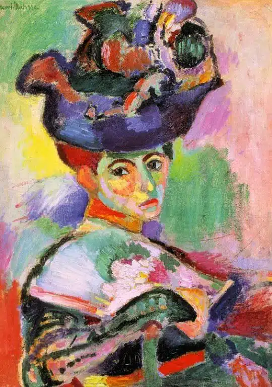 Femme au chapeau (Mulher com chapéu), 1905