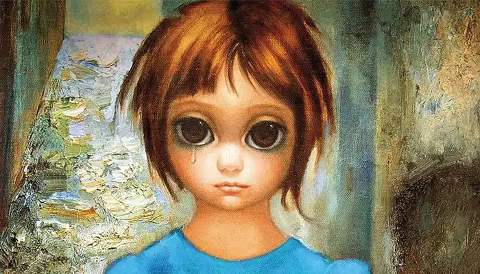 Trabalho de Margaret Keane. 