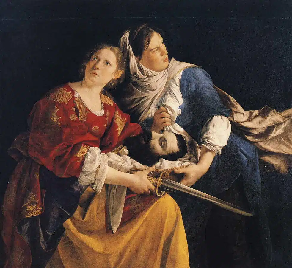 Judite e Holofernes, Orazio Gentileschi, 1621.