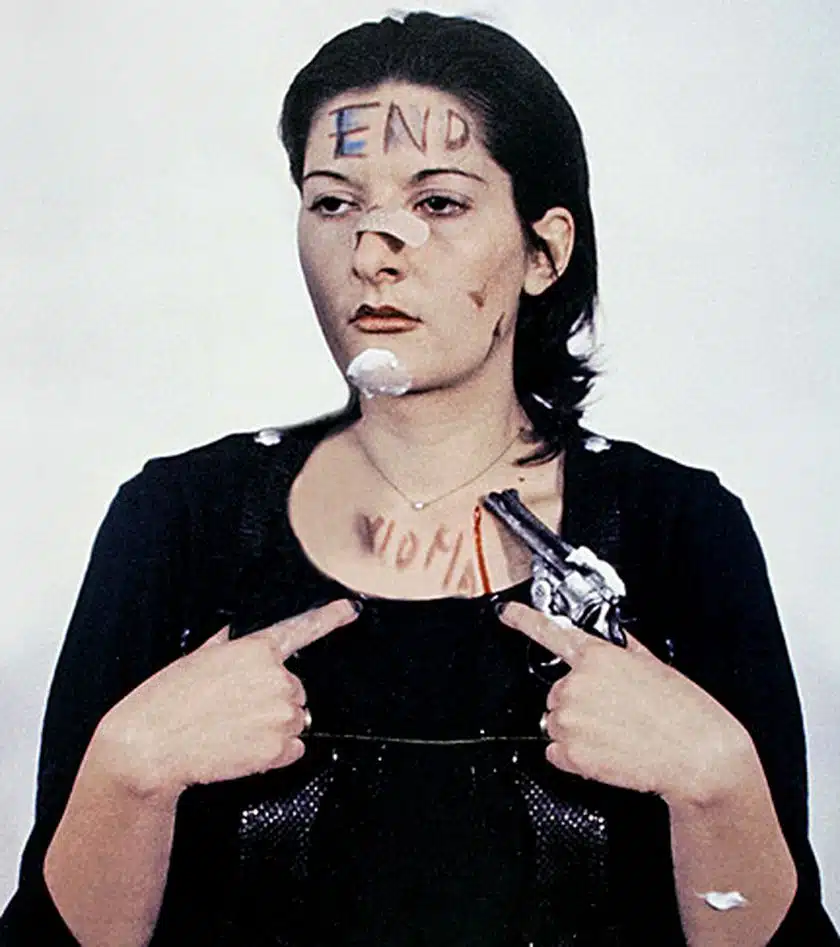 Rhythm 0, Marina Abramović