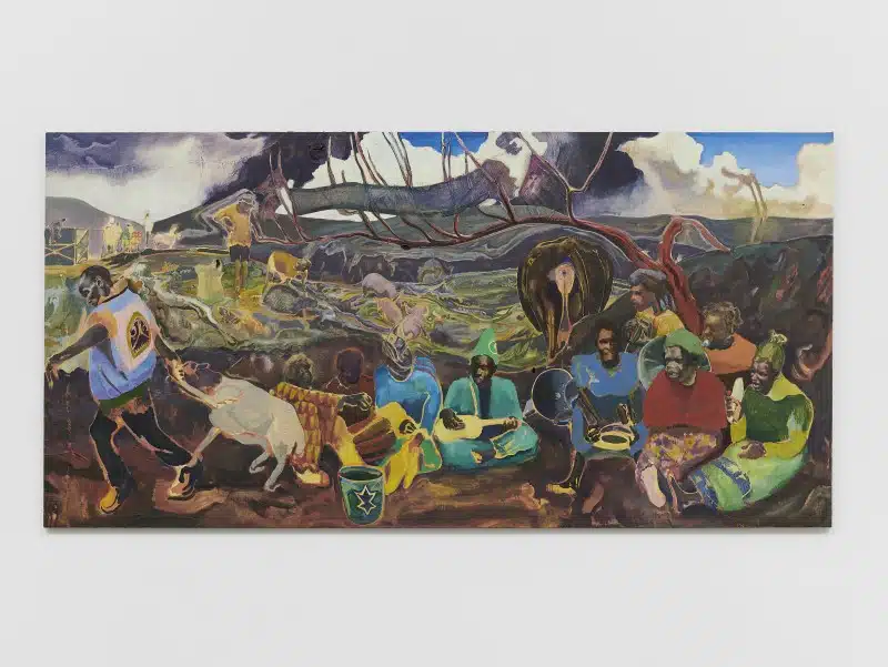 Dandora, (Xala, Musicians), 2022, Michael Armitage