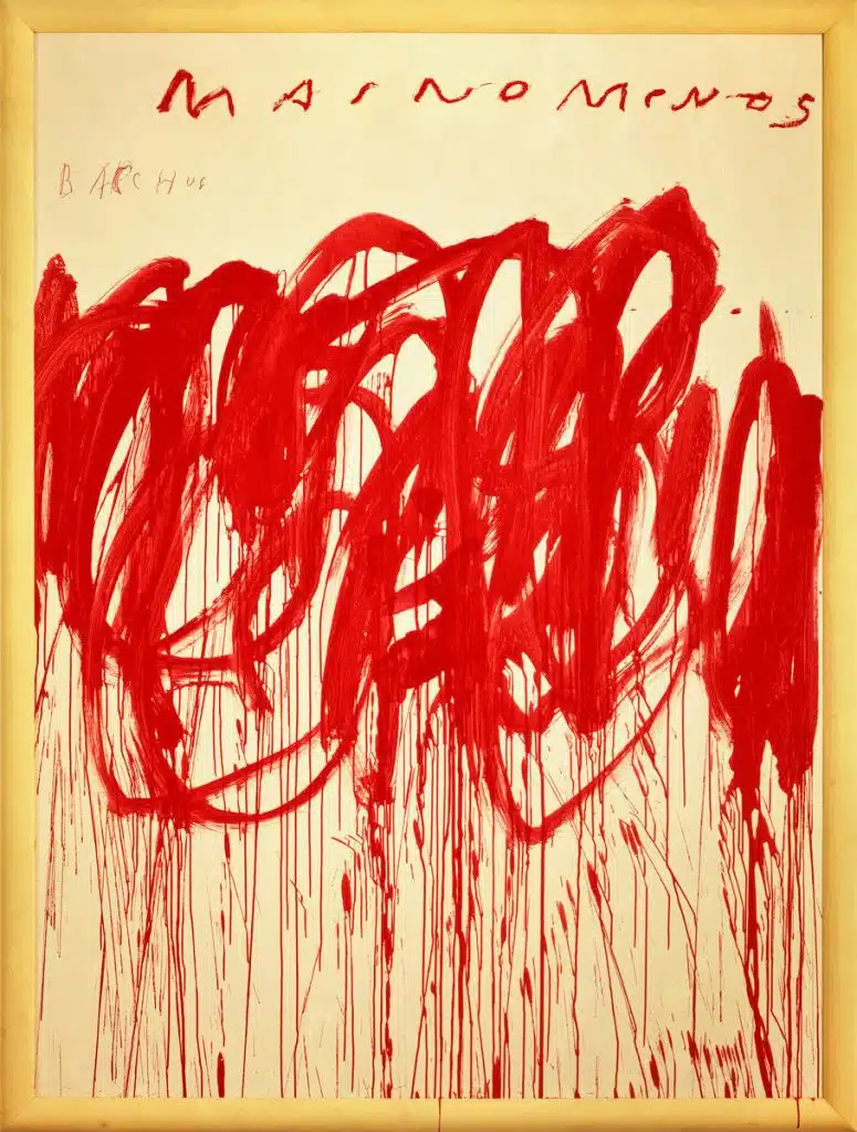 Untitled [Bacchus 1st Version V, de Cy Twombly 