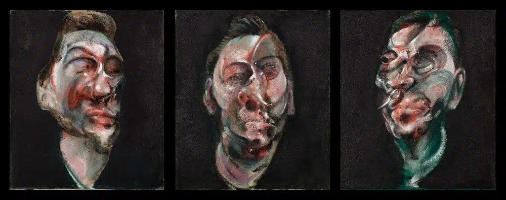 Three Studies of George Dyer, de Francis Bacon