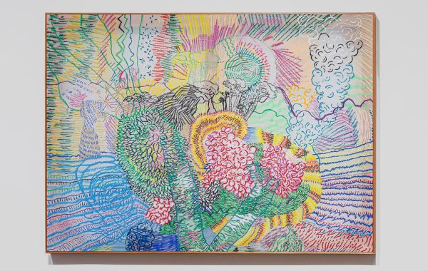Bernardo Ramalho Peixe Branco (2025) Pastel oleoso sobre tela de nylon 80 x 110 cm (1)